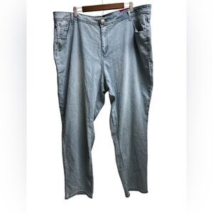 NWT Ashley Stewart Plus Size High Rise Average Skinny Light Wash Jeans SZ 26